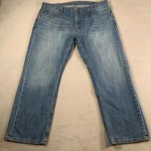 Levis 559 Jeans Mens 42x30 Blue Denim Relaxed Straight Leg Comfort Fit Pants Y2k